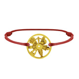 Bracelet 7 Merveilles Du Monde en Or