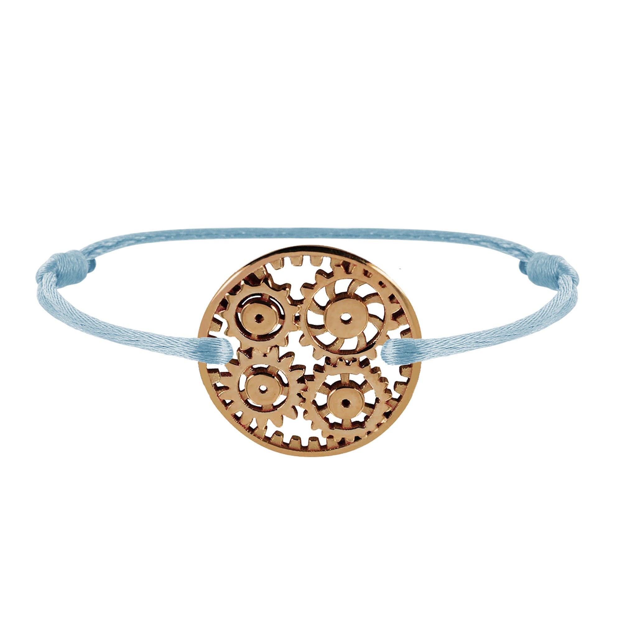 Bracelet lien Engrenages en or