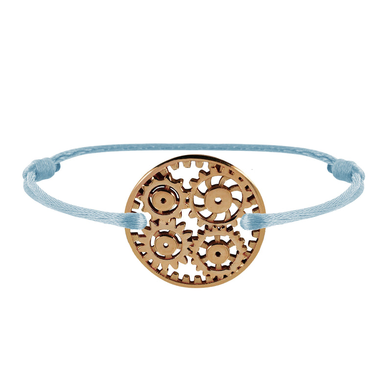 Engrenages gold link bracelet
