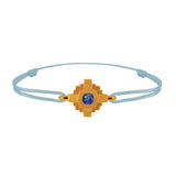 Bracelet Esther Saphir bleu 3 mm