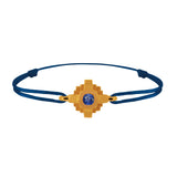 Bracelet Esther Saphir bleu 3 mm