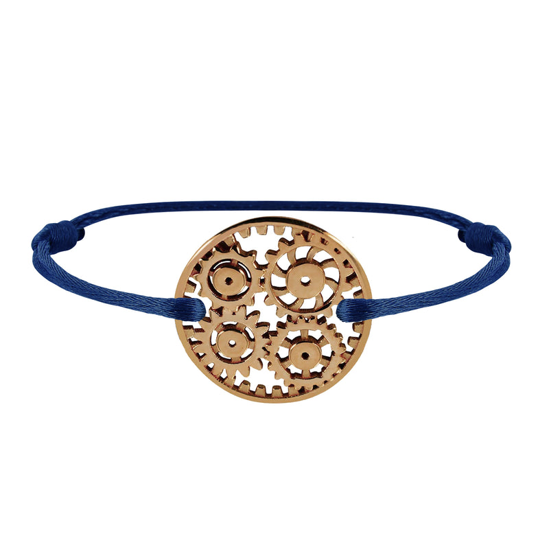 Engrenages gold link bracelet