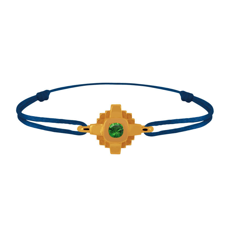 Bracelet Esther Tsavorite verte 3 mm