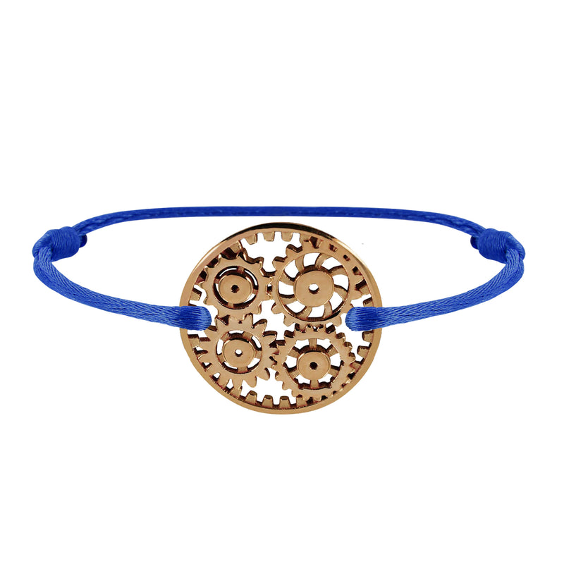Engrenages gold link bracelet