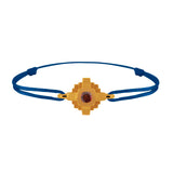 Bracelet Esther Saphir rouge 3 mm