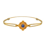 Bracelet Esther Saphir bleu 3 mm