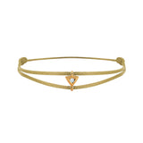 Mon Alchimie Triangle bracelet in gold and diamonds