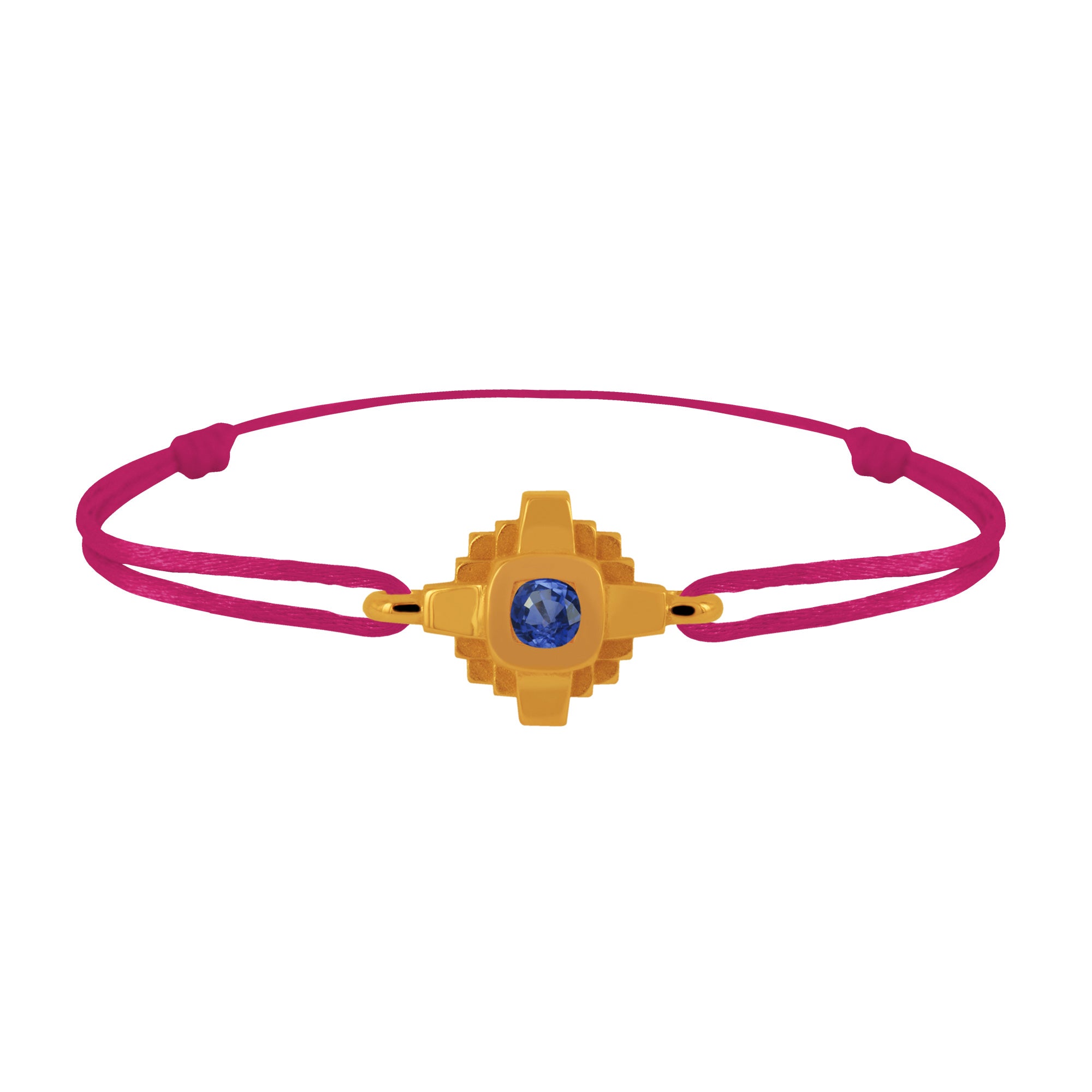Bracelet Esther Saphir bleu 3 mm