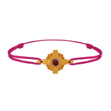 Bracelet Esther Saphir rouge 3 mm
