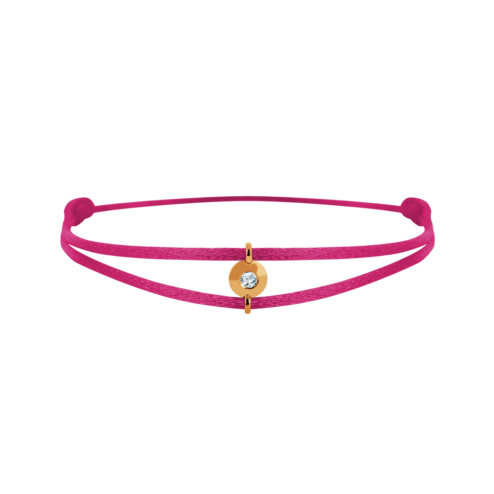 Mon Alchimie Round gold and diamond bracelet