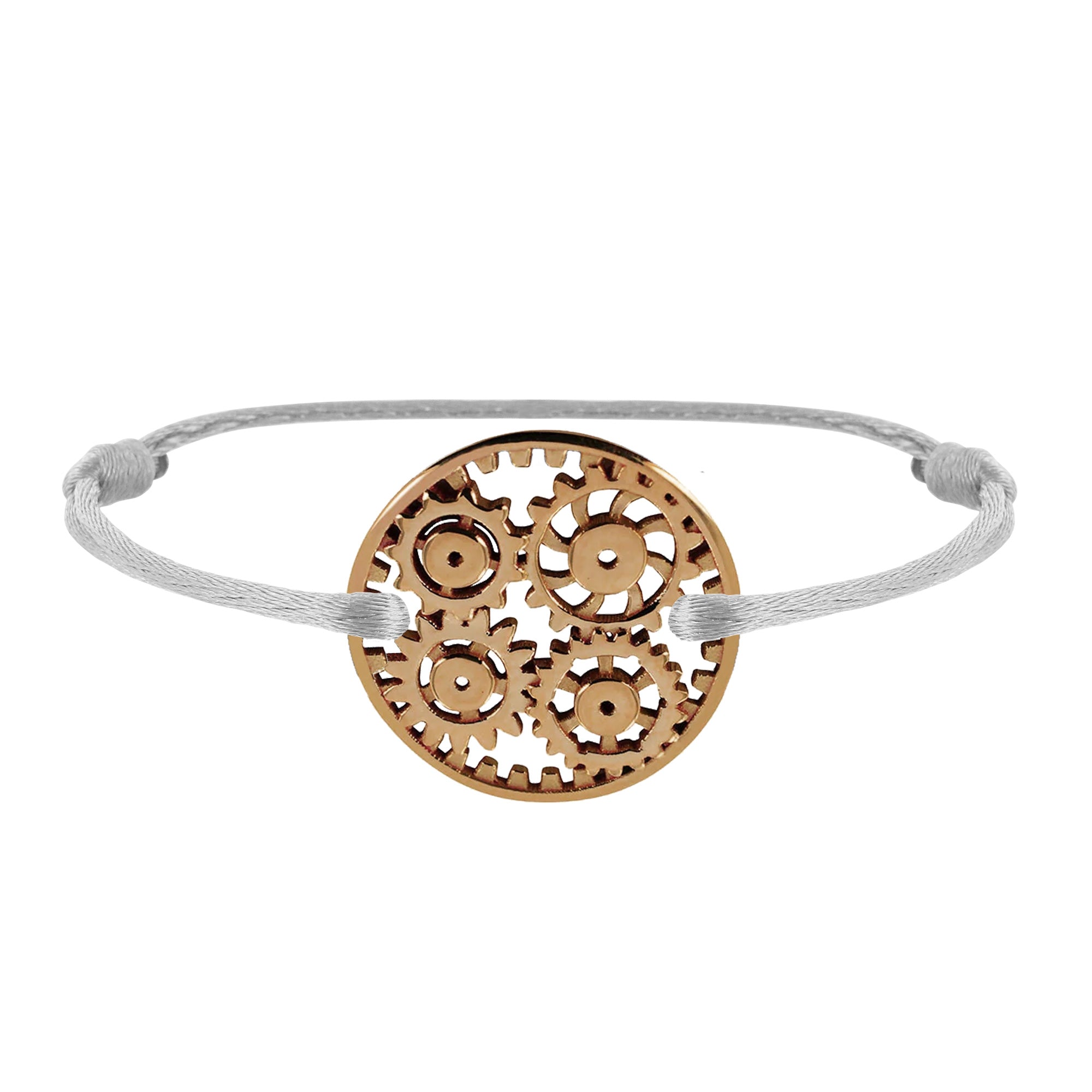 Bracelet lien Engrenages en or