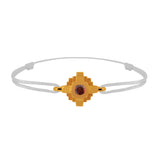 Bracelet Esther Saphir rouge 3 mm