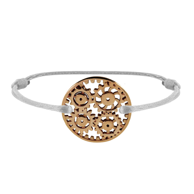 Engrenages gold link bracelet