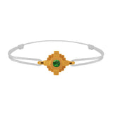Bracelet Esther Tsavorite verte 3 mm