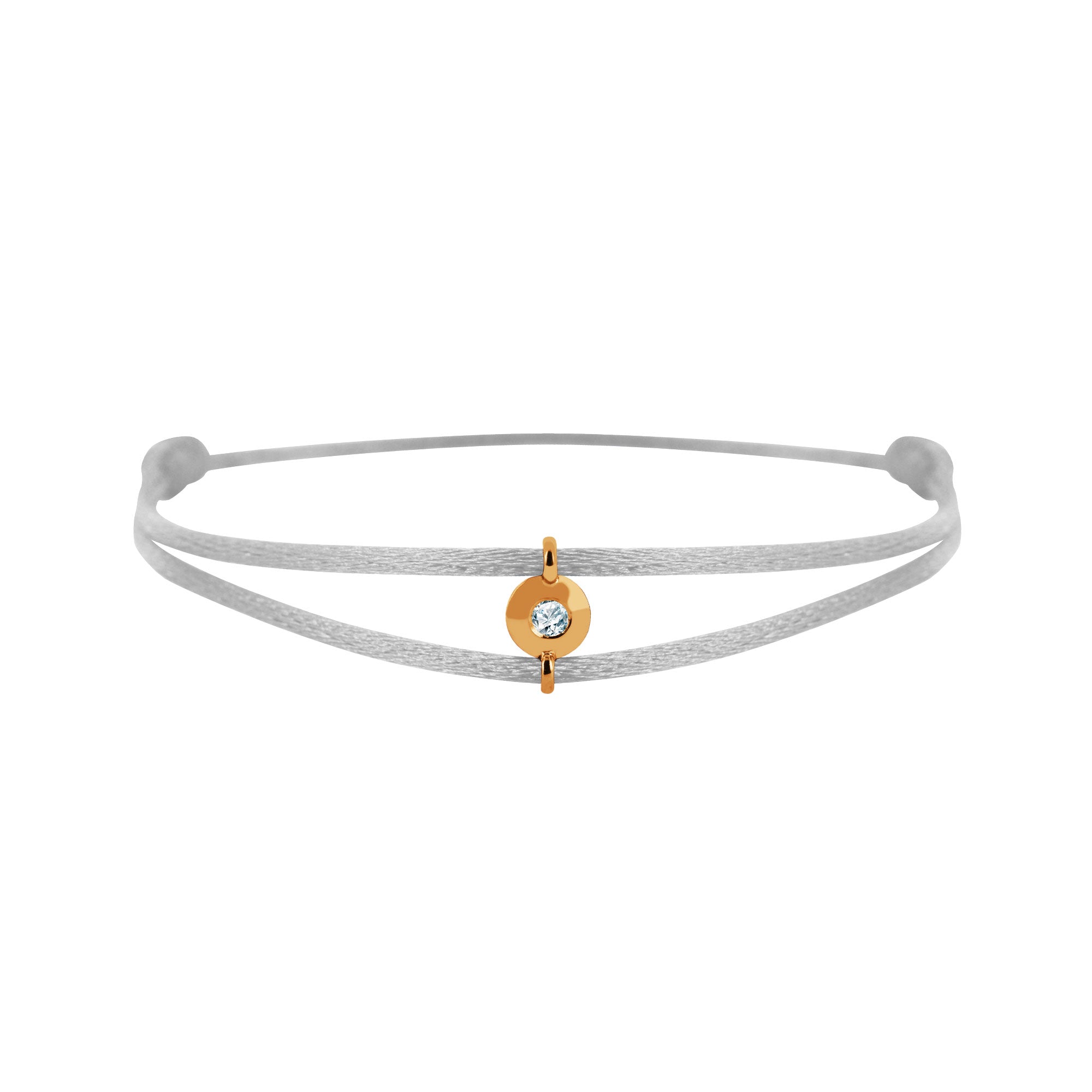 Mon Alchimie Round gold and diamond bracelet