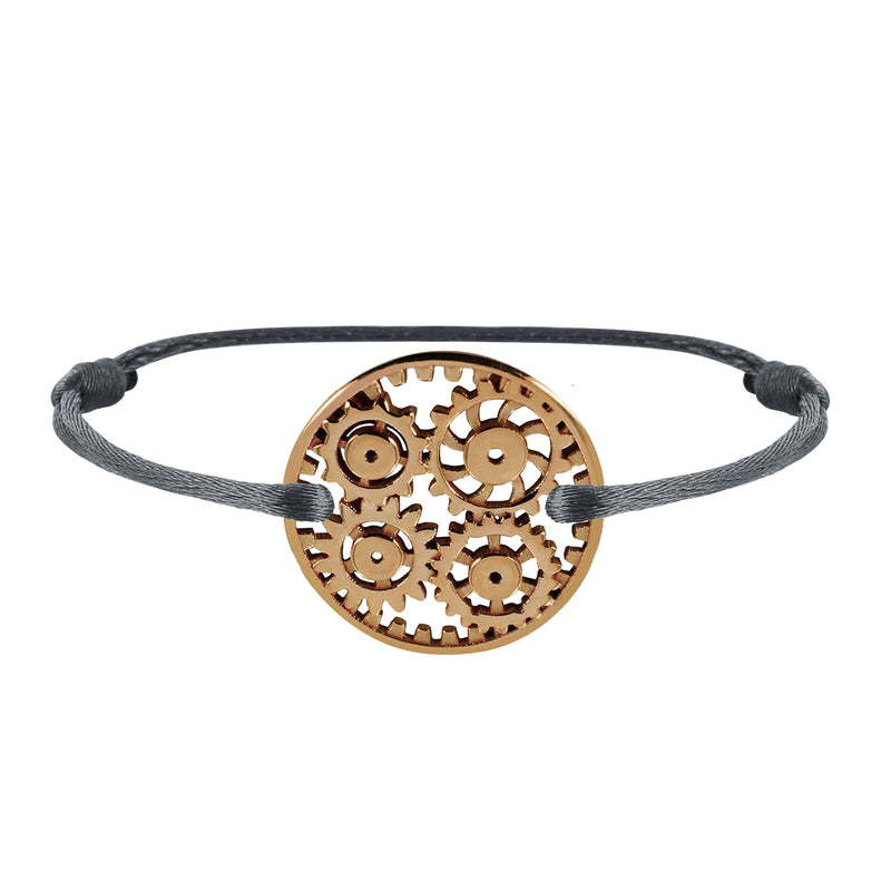 Engrenages gold link bracelet
