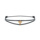 Mon Alchimie Triangle bracelet in gold and diamonds