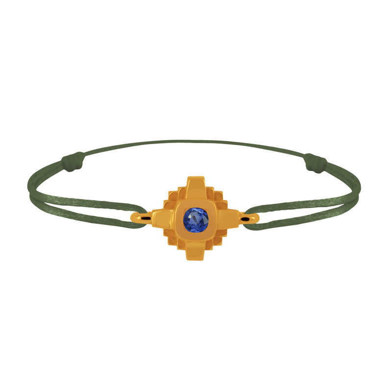 Bracelet Esther Saphir bleu 3 mm