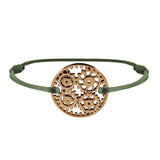 Engrenages gold link bracelet