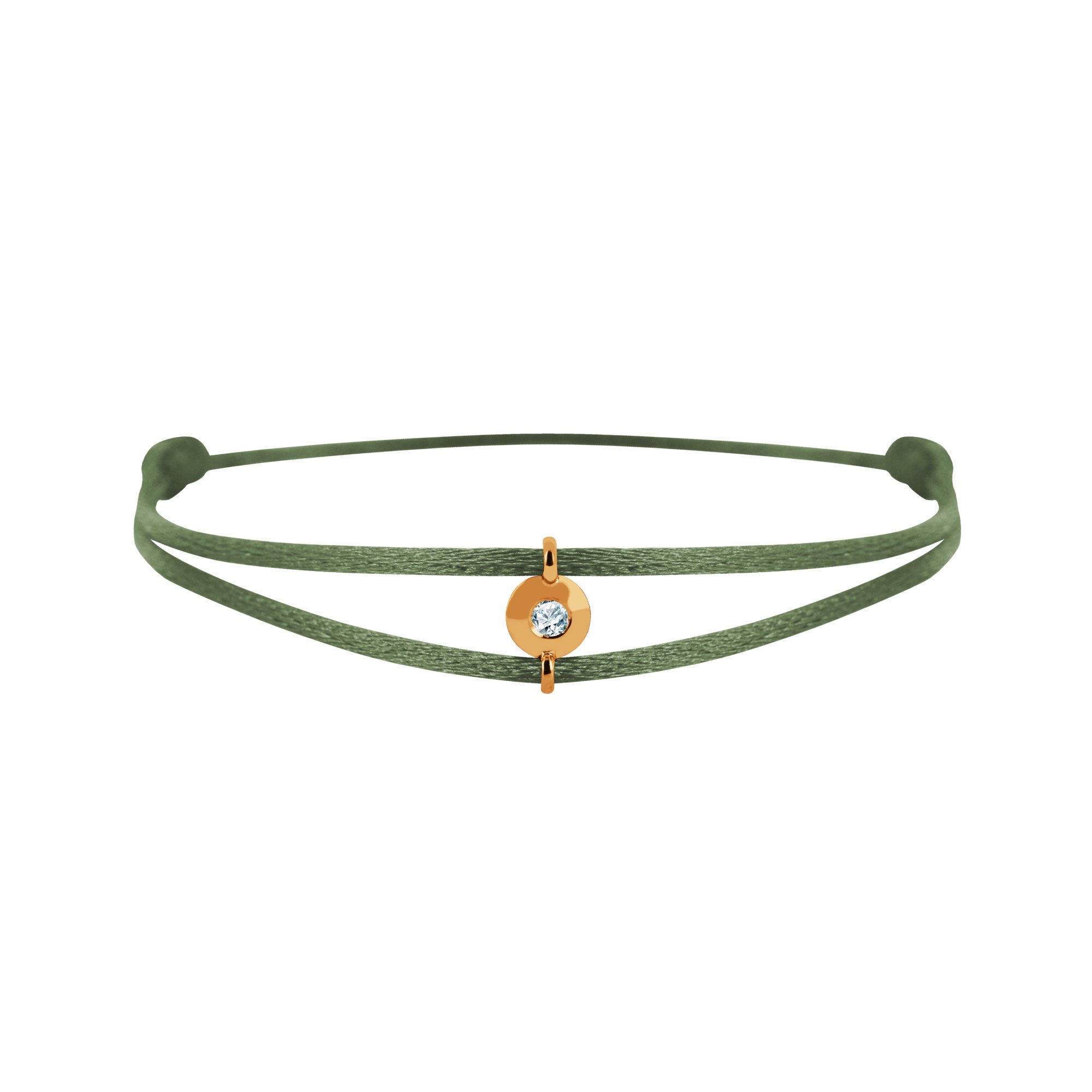 Mon Alchimie Round gold and diamond bracelet