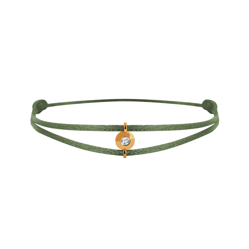 Mon Alchimie Round gold and diamond bracelet