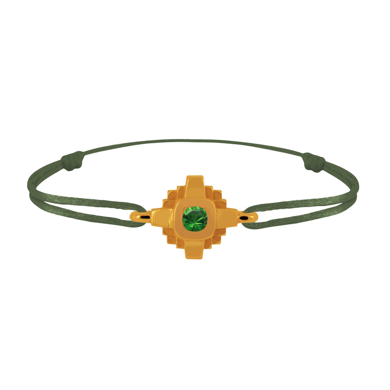 Bracelet Esther Tsavorite verte 3 mm