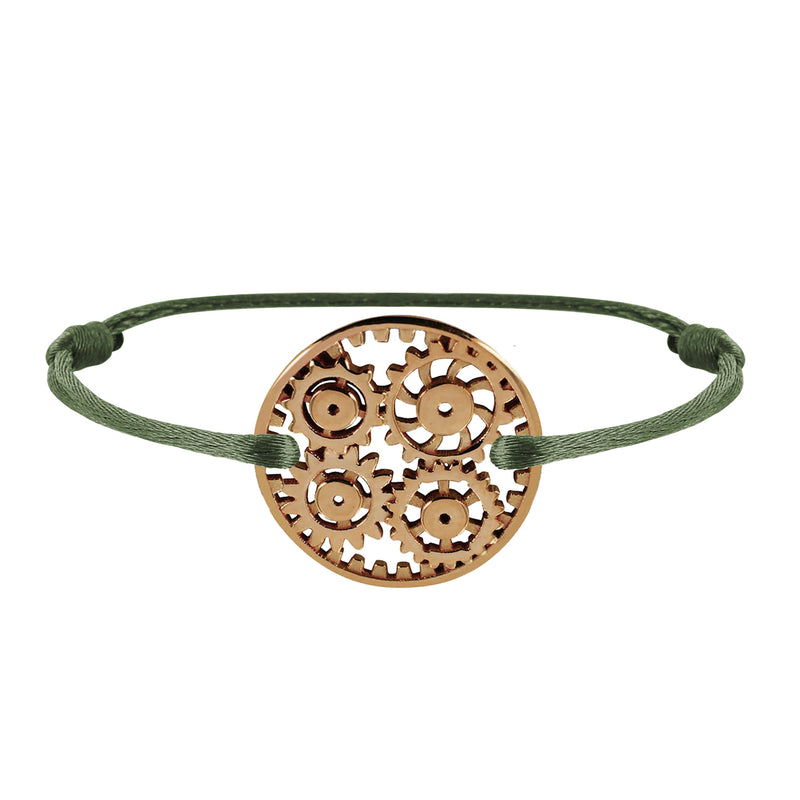 Engrenages gold link bracelet