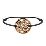 Engrenages gold link bracelet