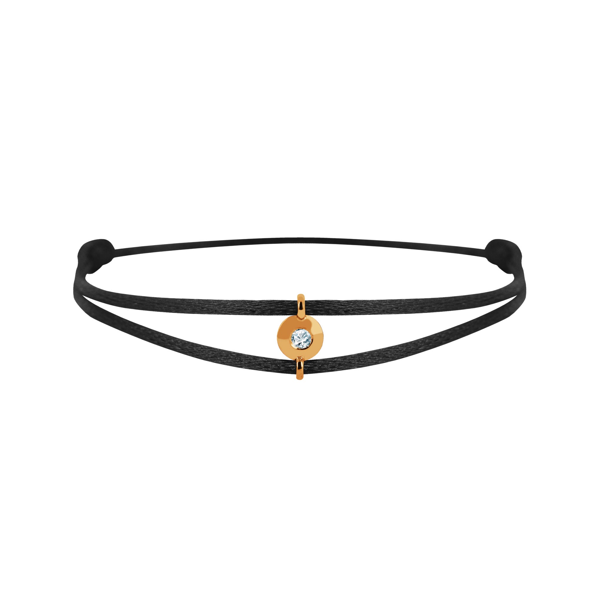 Mon Alchimie Round gold and diamond bracelet
