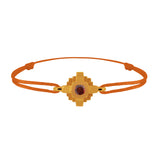 Bracelet Esther Saphir rouge 3 mm