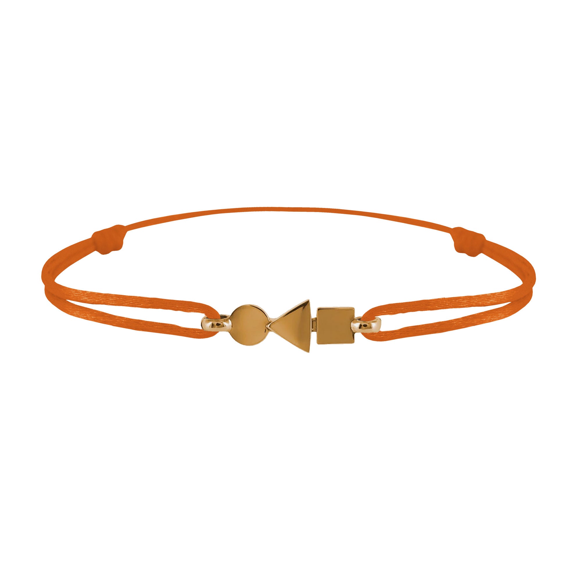 trilogy full gold bracelet Tournaire