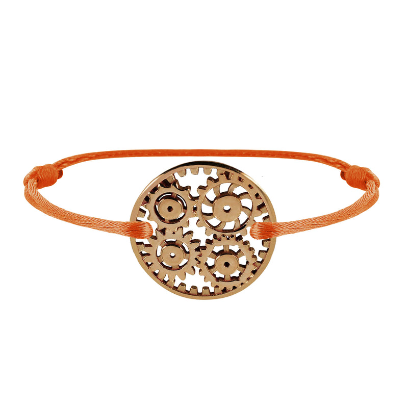 Engrenages gold link bracelet