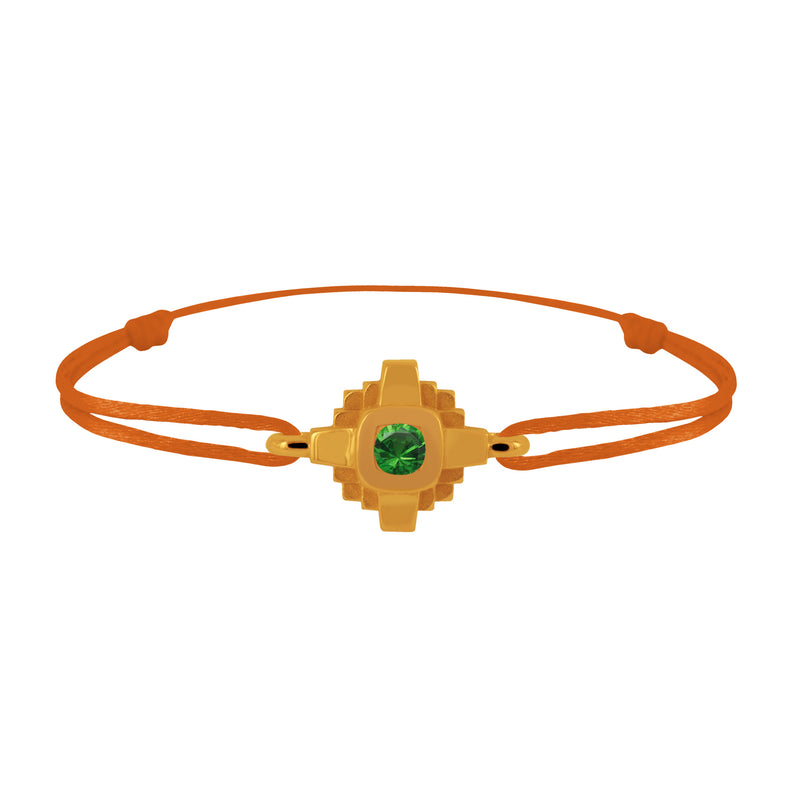 Bracelet Esther Tsavorite verte 3 mm