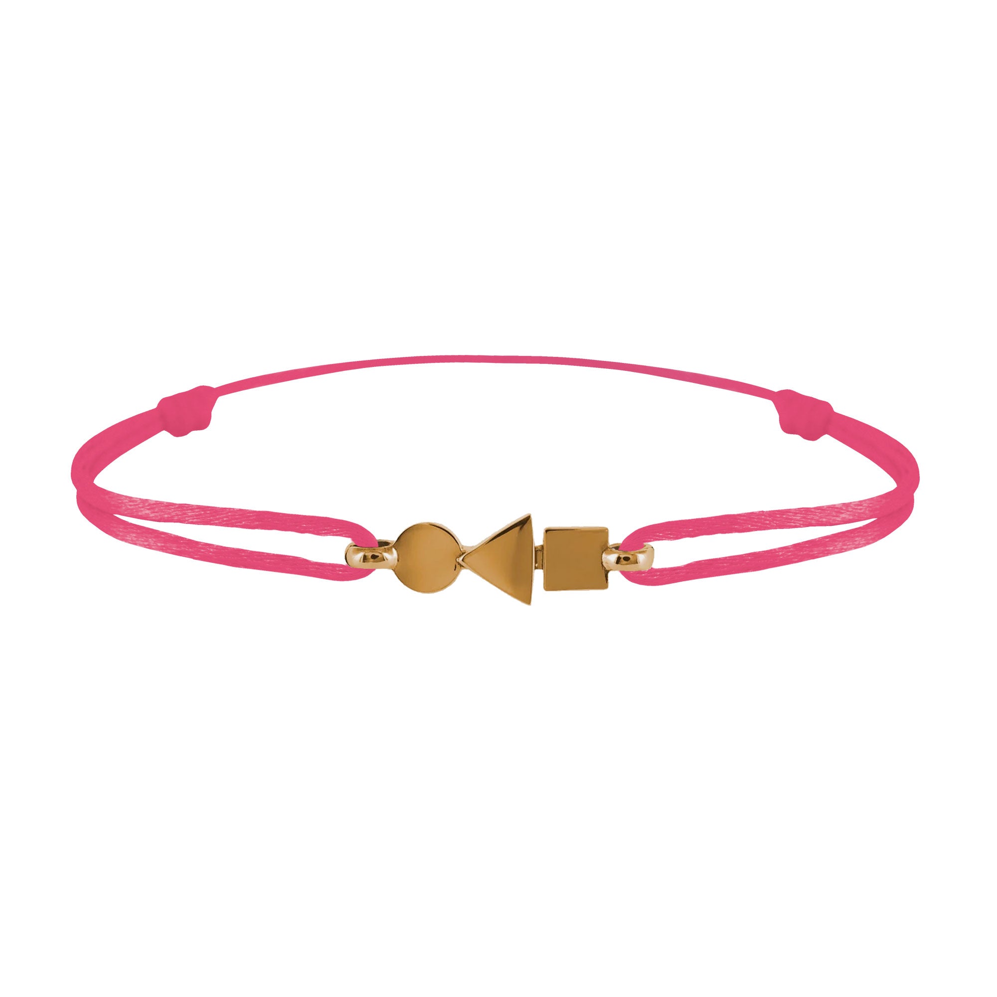 trilogy full gold bracelet Tournaire