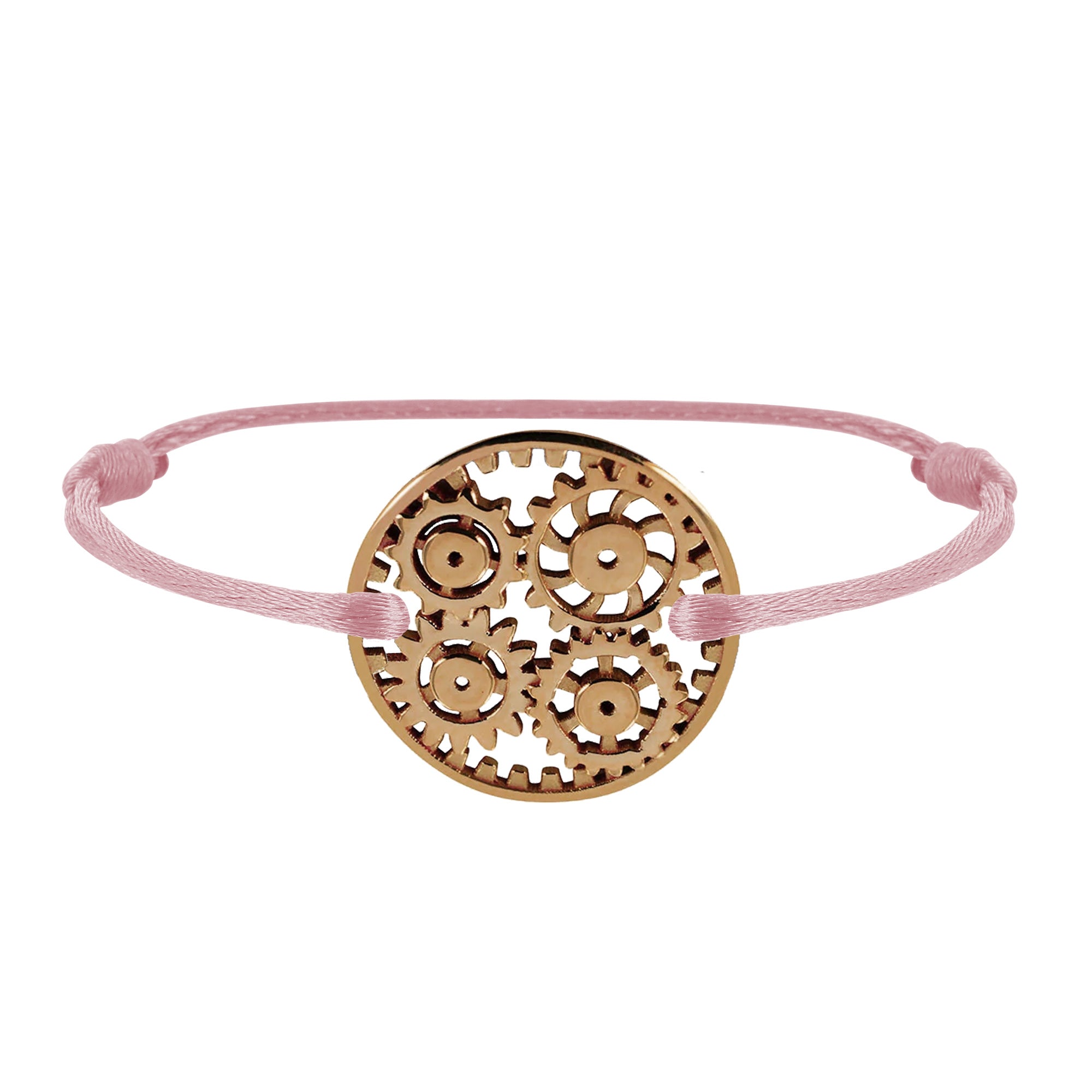 Bracelet lien Engrenages en or
