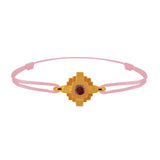 Bracelet Esther Saphir rouge 3 mm