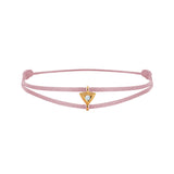 Mon Alchimie Triangle bracelet in gold and diamonds