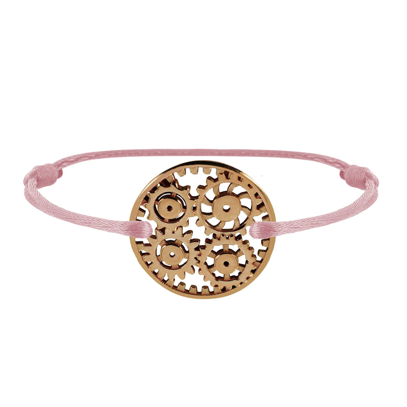 Engrenages gold link bracelet