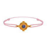 Bracelet Esther Saphir bleu 3 mm