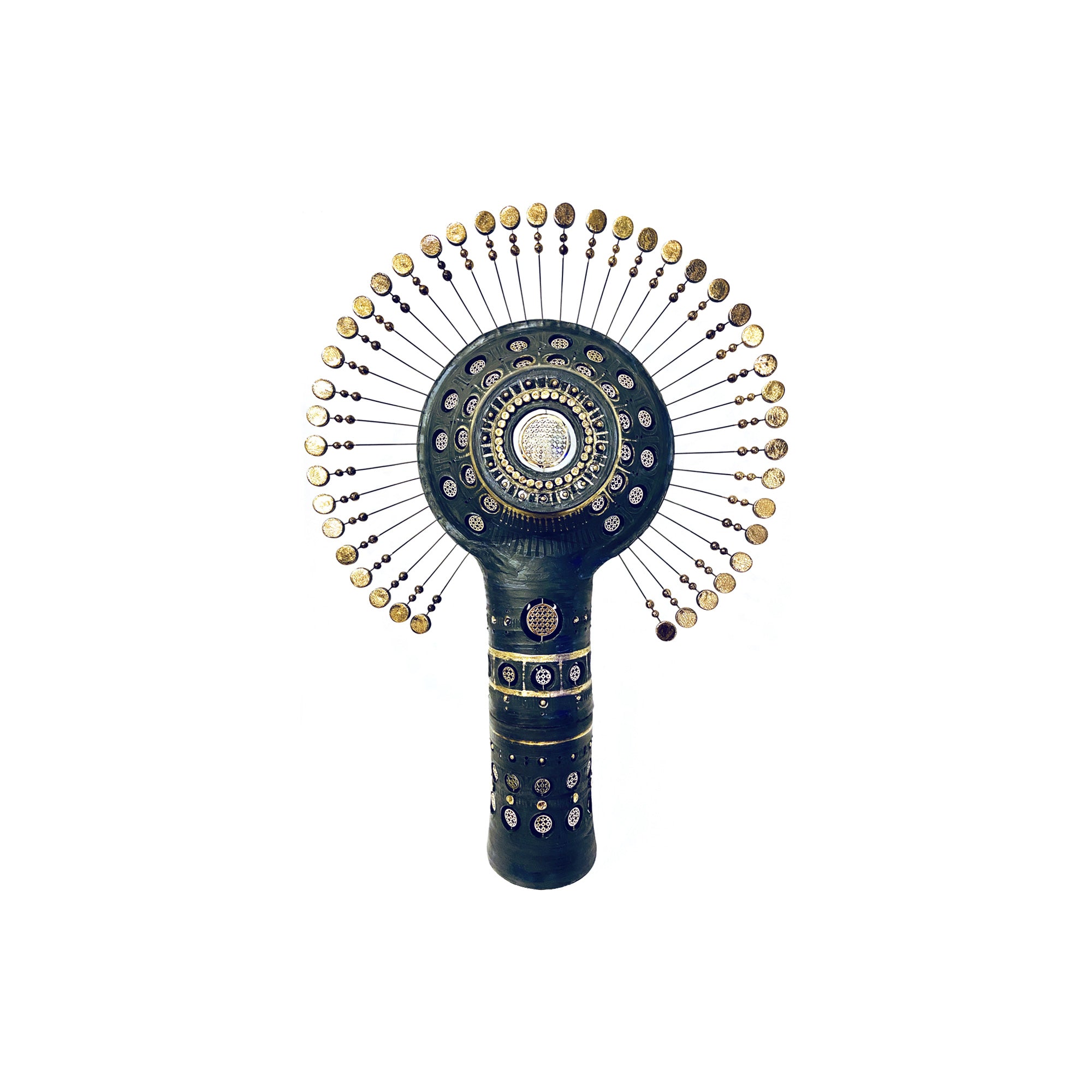 Lampe Soleil noire Georges Pelletier x Tournaire Décor