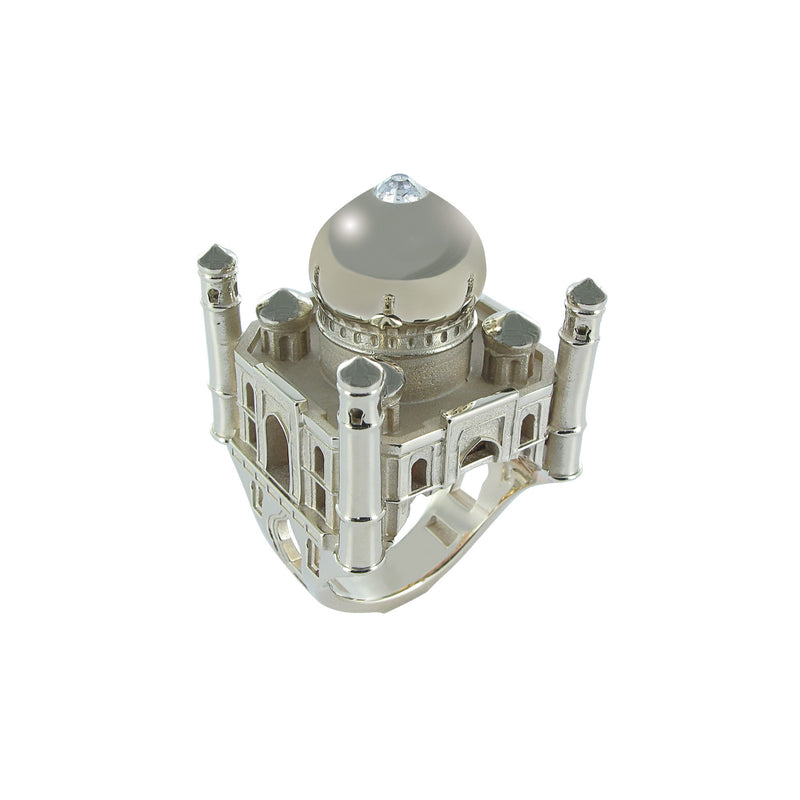 Bague architecture Taj Mahal en Tournaire
