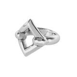 Bague Losange Trilogie Alchimie Argent
