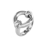 Bague Ronde Trilogie Alchimie Argent