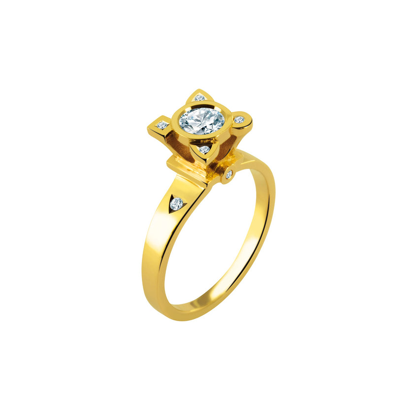 Bague My Little White Stone Diamant