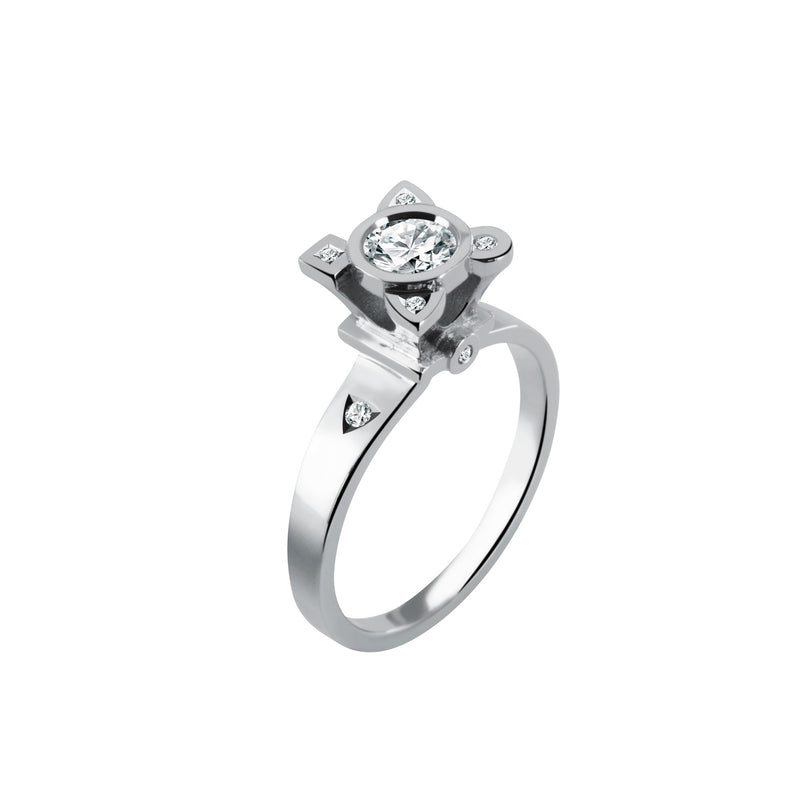 Bague My Little White Stone Diamant