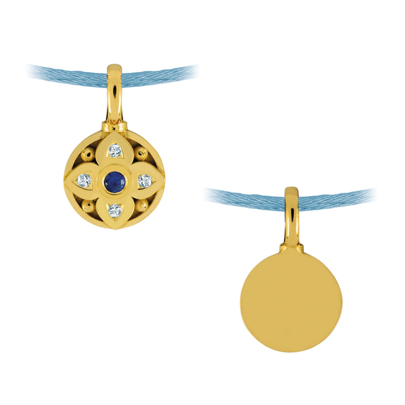 Pendentif Vice-Versa N°1 en or personnalisable