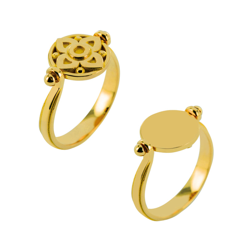 Bague Vice-Versa en or personnalisable