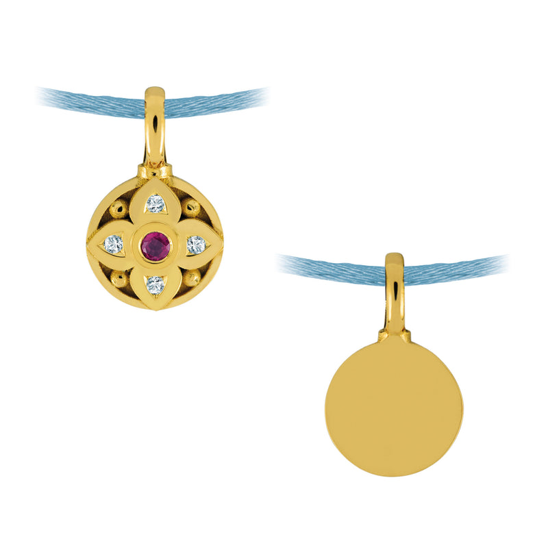 Pendentif Vice-Versa N°1 en or personnalisable