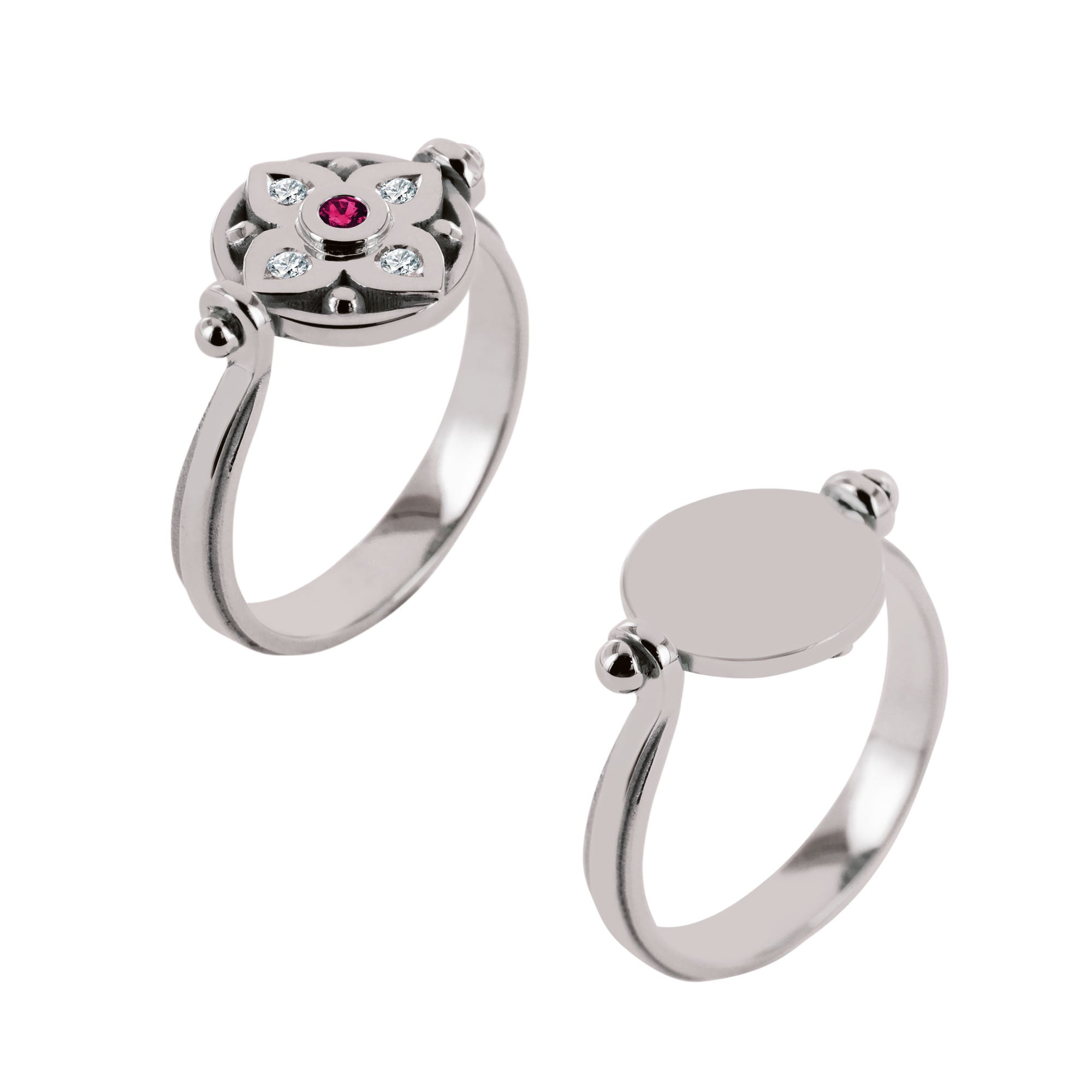 Bague Vice-Versa en or personnalisable