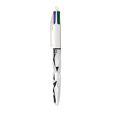 BIC 4 Colours "Bic x Orlinski x Tournaire" white gold